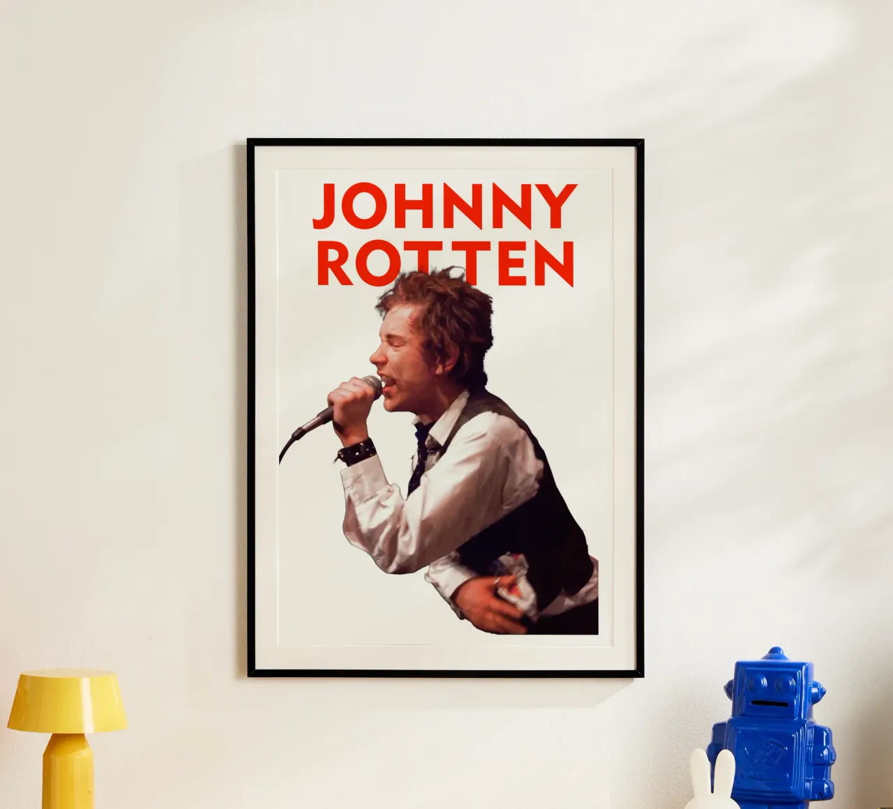 Johnny Rotten carta hahnemühle da Theidolastore