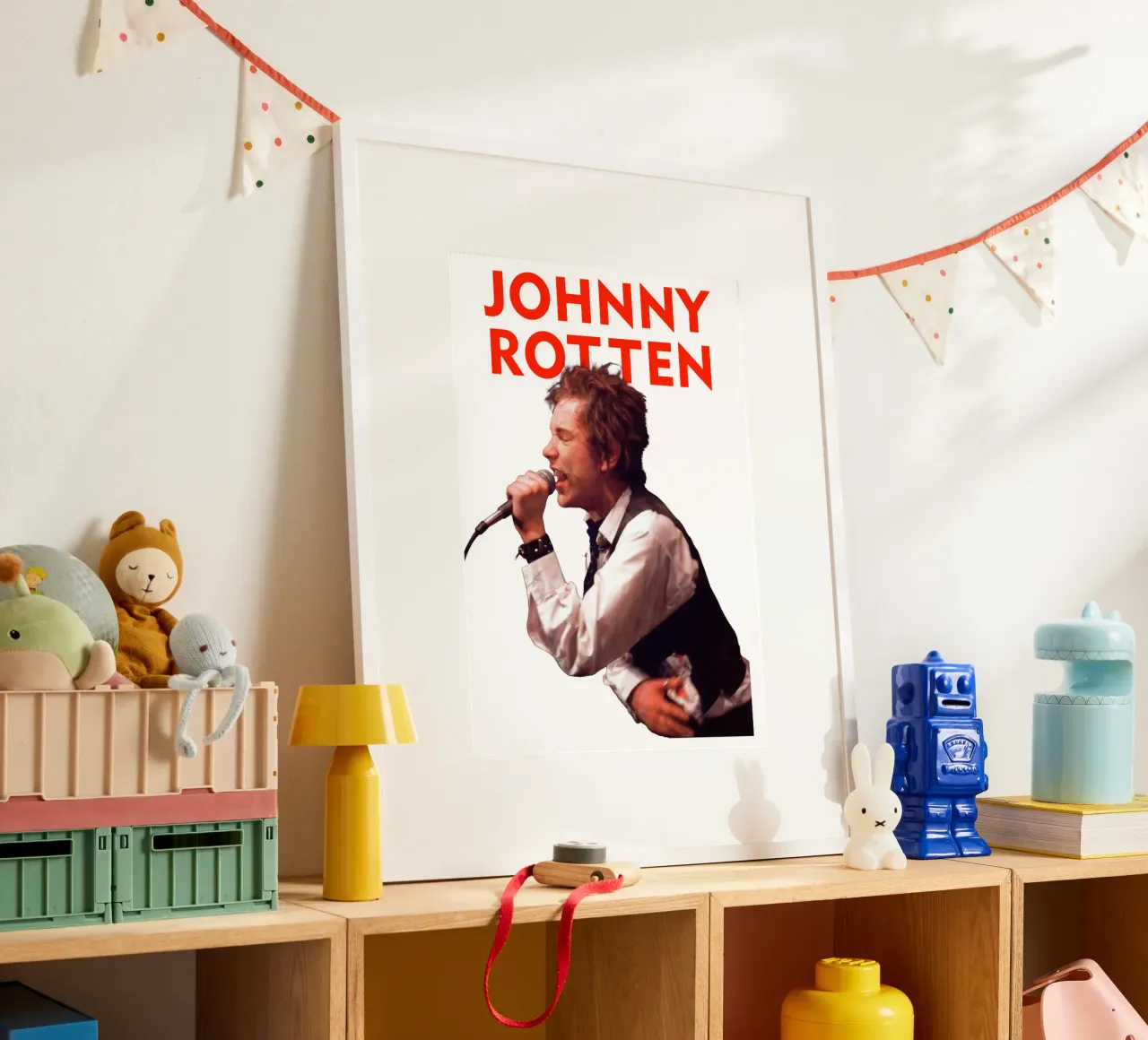Johnny Rotten carta hahnemühle da Theidolastore
