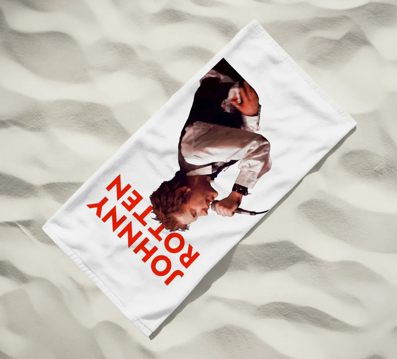 Johnny Rotten serviette de plage de Theidolastore