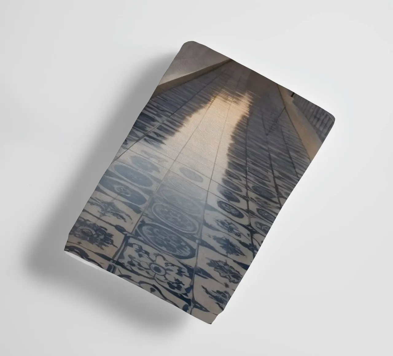 Architectural elegance of contemporary structure towel by DesignDoodle