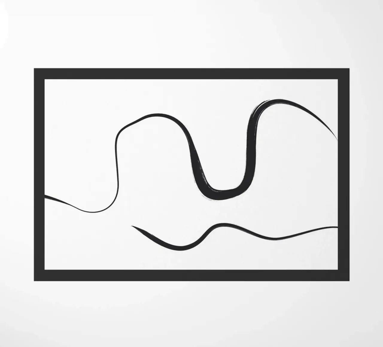 Colpi neri 1 zerbino da NouveauPrints