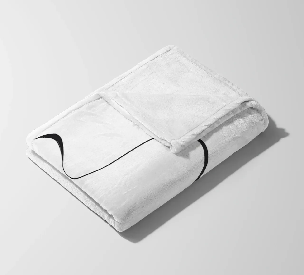 Colpi neri 1 coperta in pile da NouveauPrints