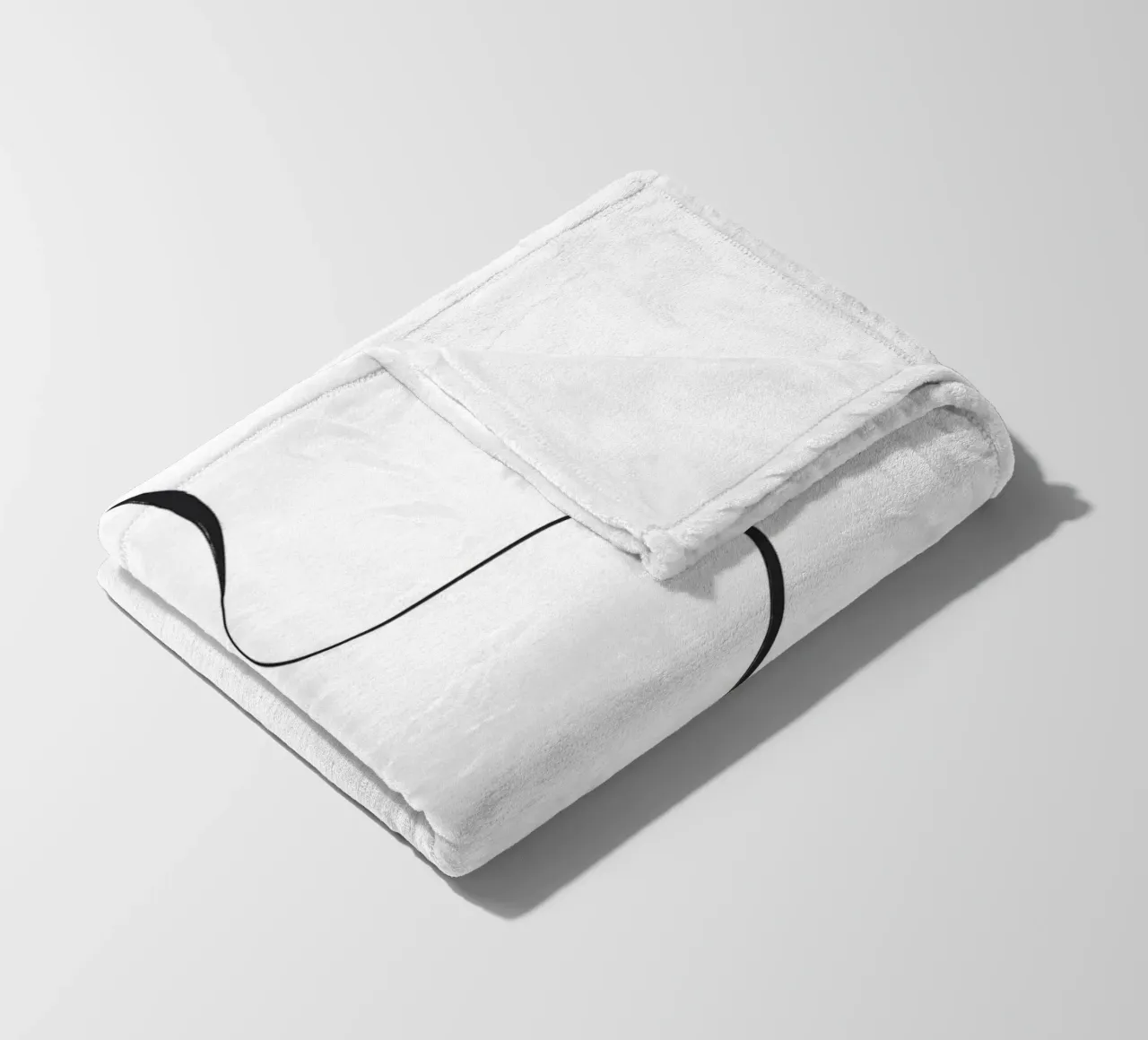 Colpi neri 1 coperta in pile da NouveauPrints