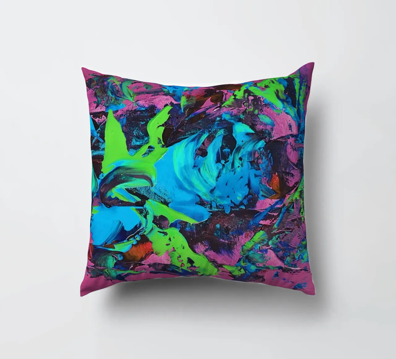 IDEAL GIFT 29 invers kussen van Thierry Vobmann Abstract painting