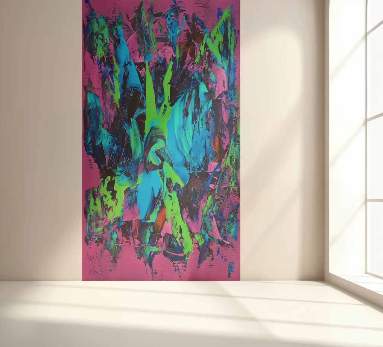 IDEAL GIFT 29 invers photo wallpaper by Thierry Vobmann Abstract painting