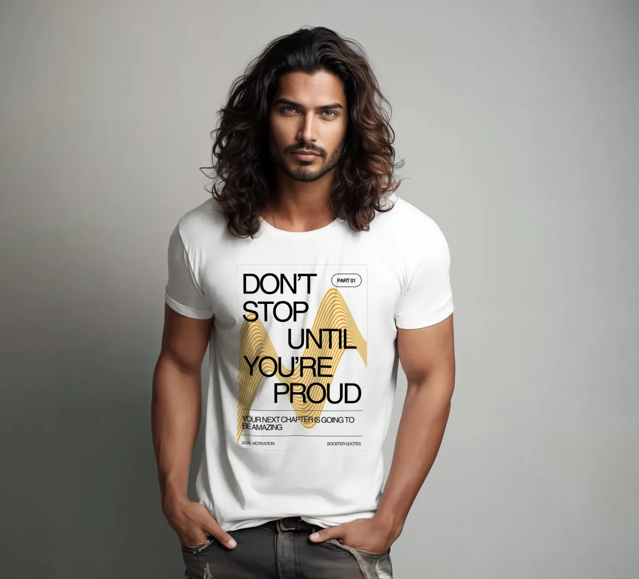 DON‘T STOP UNTIL YOU‘RE PROUD t-shirt da Einfach Uebel