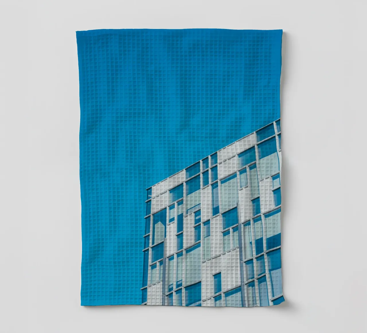 architecture moderne torchon de Bleu