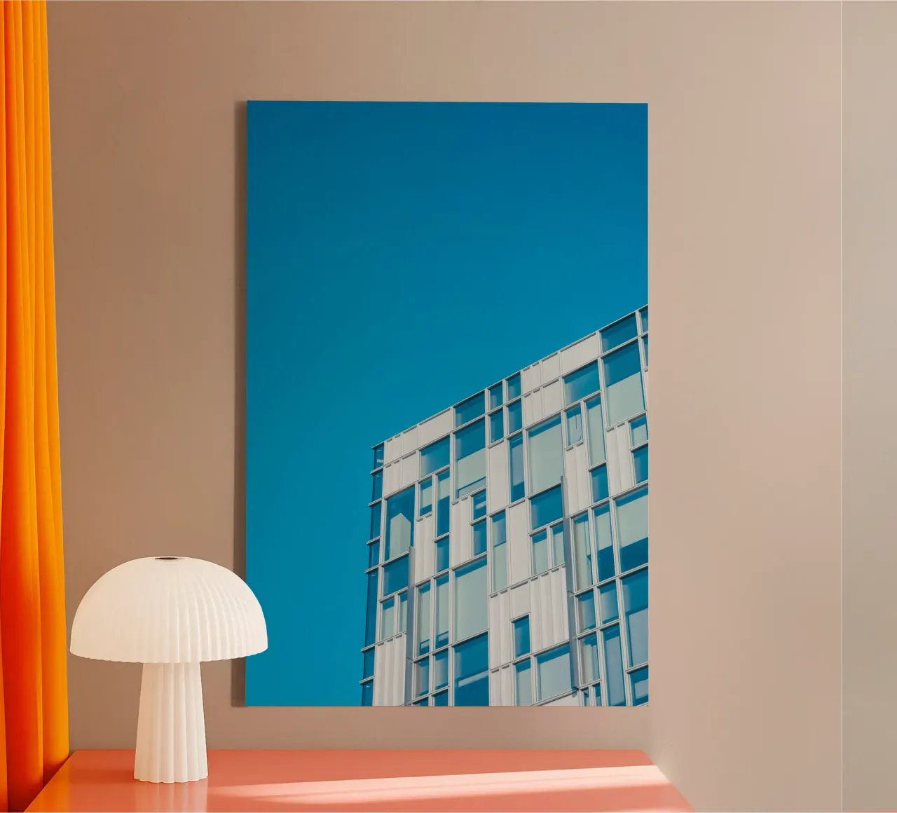modern architecture canvas by Bleu