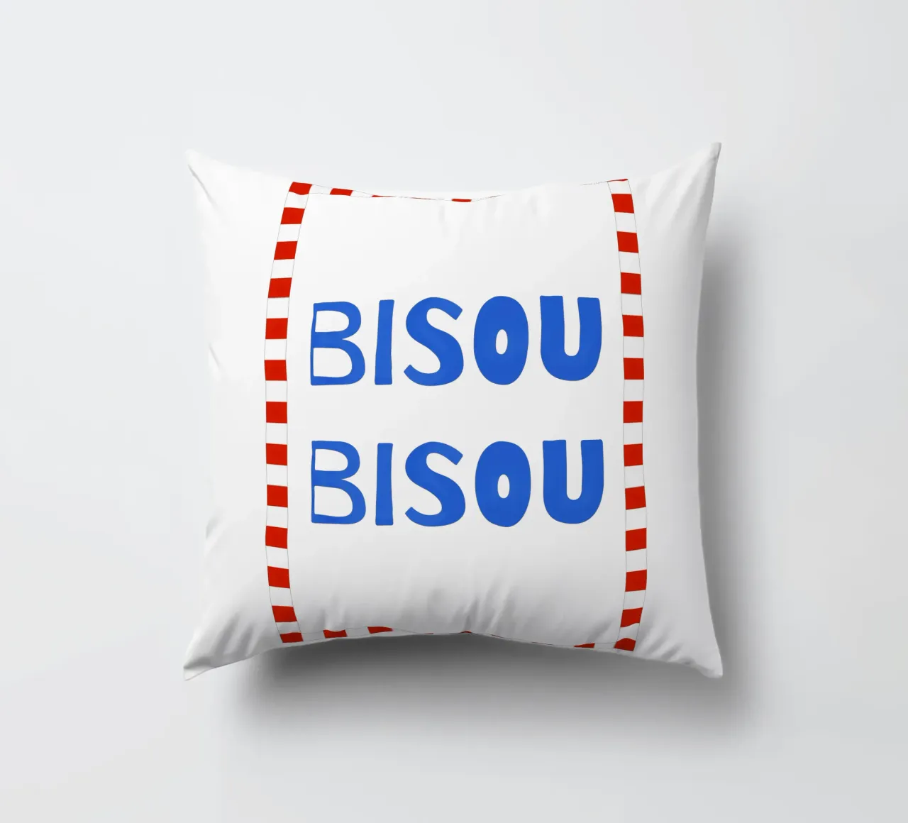 bisou bisou. cuscino da FRICKE DESIGN