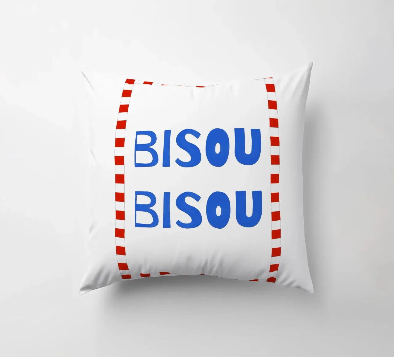 bisou bisou. cuscino da FRICKE DESIGN