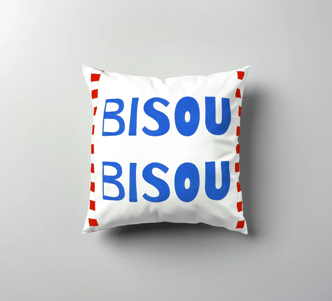 bisou bisou. cuscino da FRICKE DESIGN