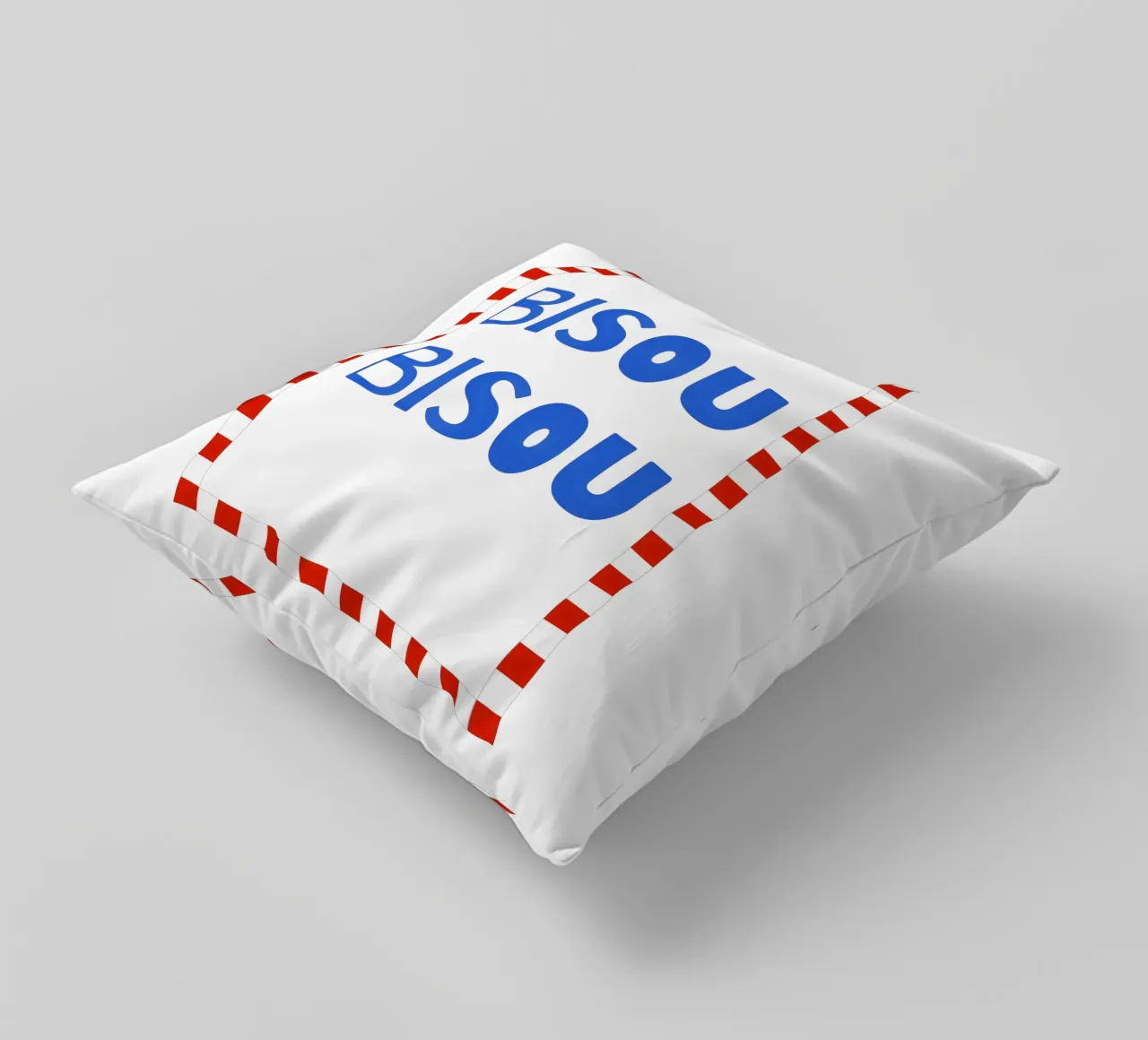 bisou bisou. cuscino da FRICKE DESIGN