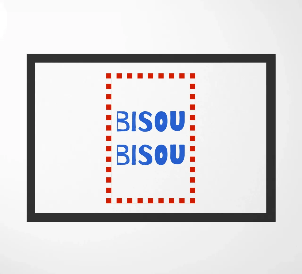 bisou bisou. zerbino da FRICKE DESIGN