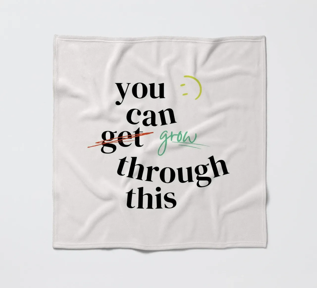 YOU CAN GROW TROUGH THIS fleece blanket by Einfach Uebel