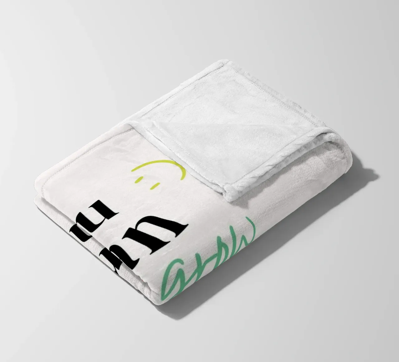 YOU CAN GROW TROUGH THIS fleece blanket by Einfach Uebel