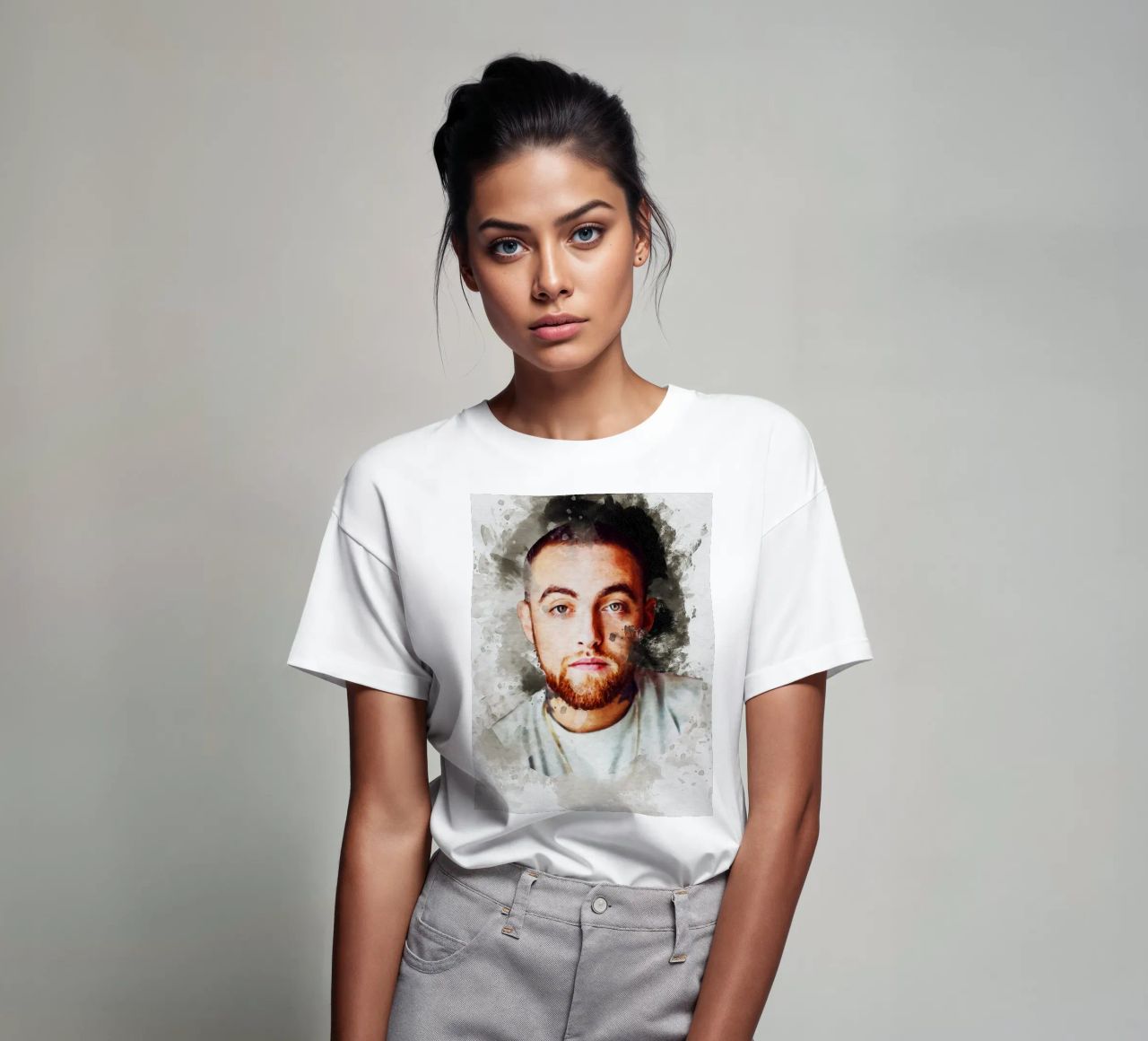 Smudge Mac Miller camiseta de Gunawan Rb