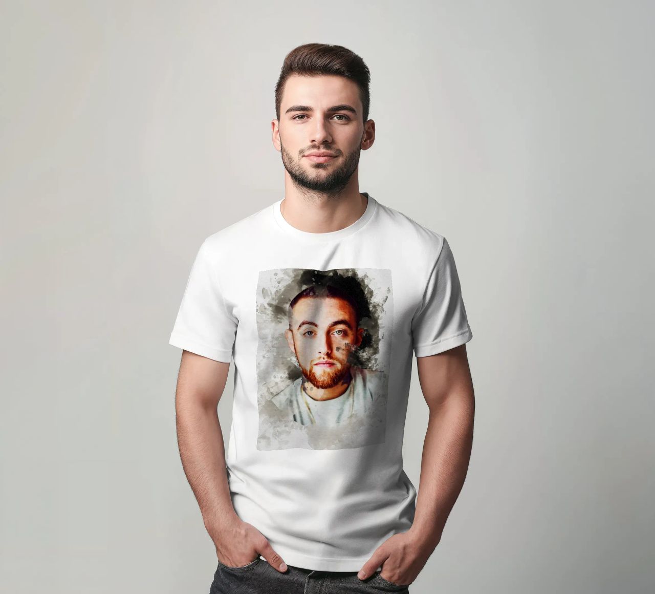 Smudge Mac Miller camiseta de Gunawan Rb