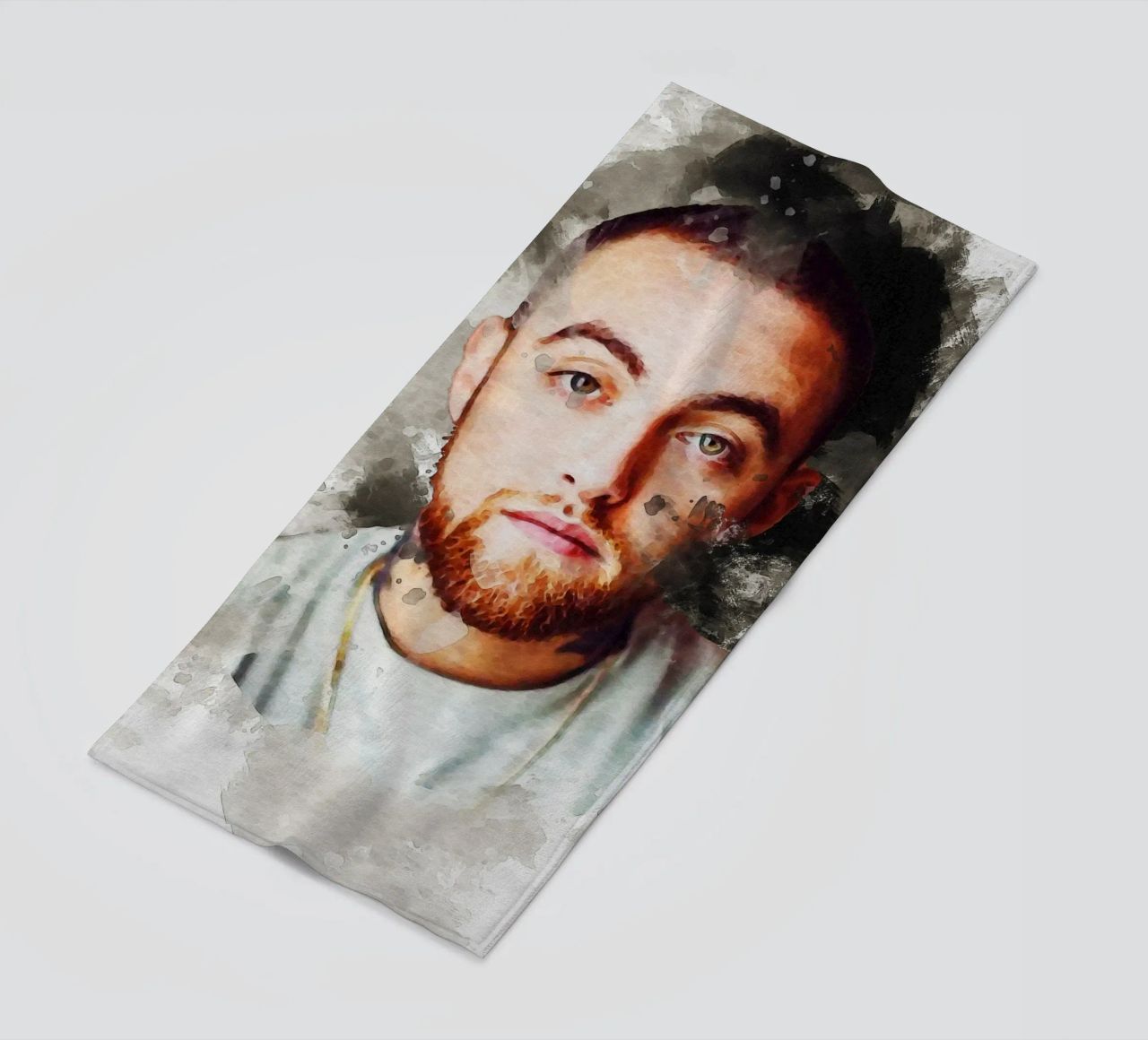 Smudge Mac Miller toalla de playa de Gunawan Rb