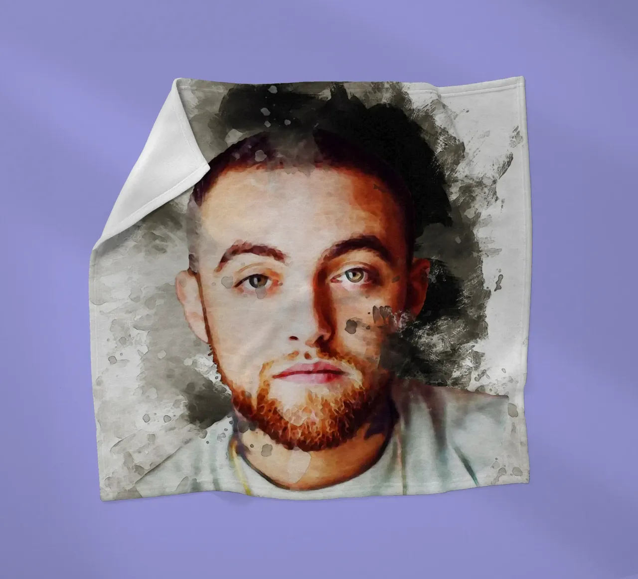 Smudge Mac Miller coperta in pile da Gunawan Rb