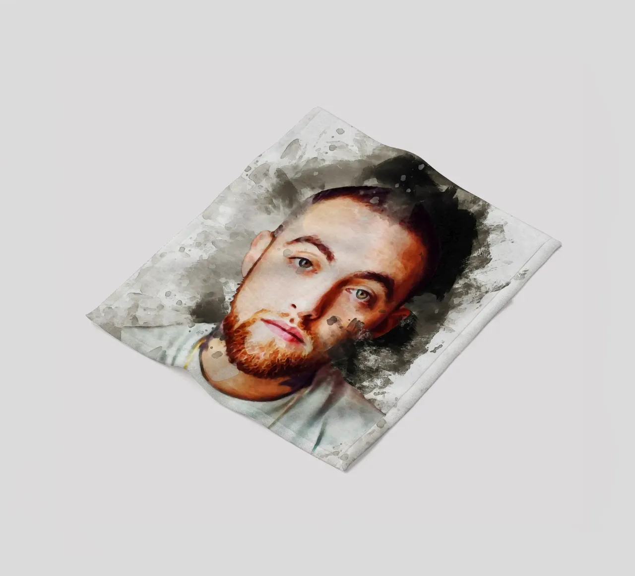 Smudge Mac Miller coperta in pile da Gunawan Rb