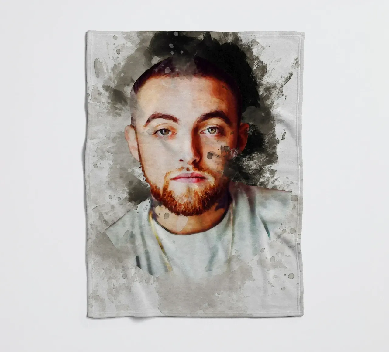 Smudge Mac Miller coperta in pile da Gunawan Rb