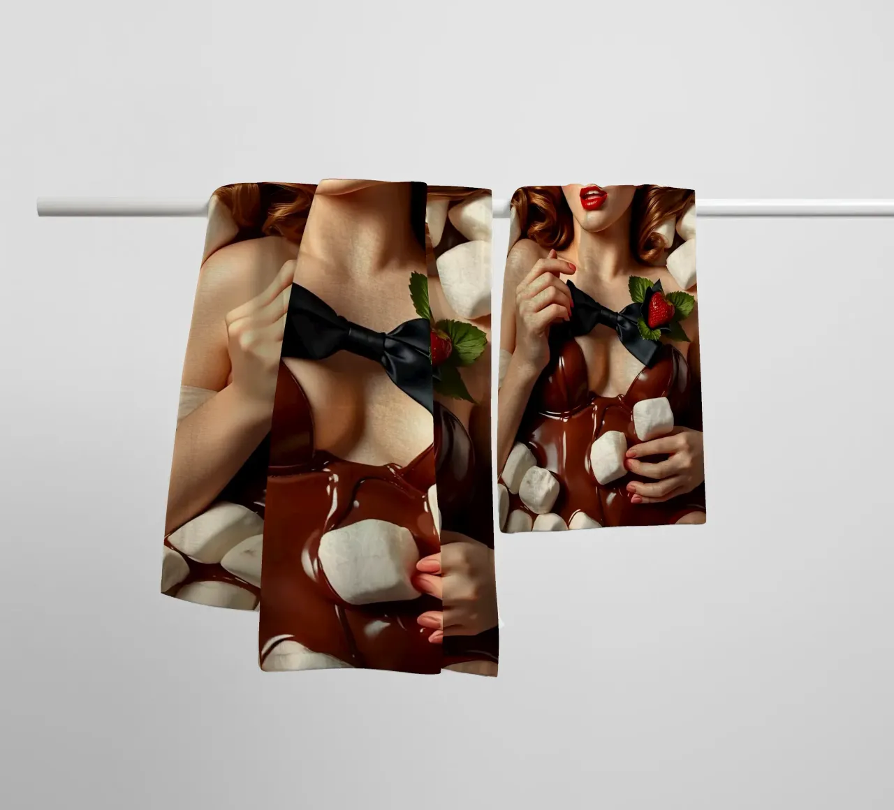a base di cioccolato asciugamano da bagno da Anita's Dream