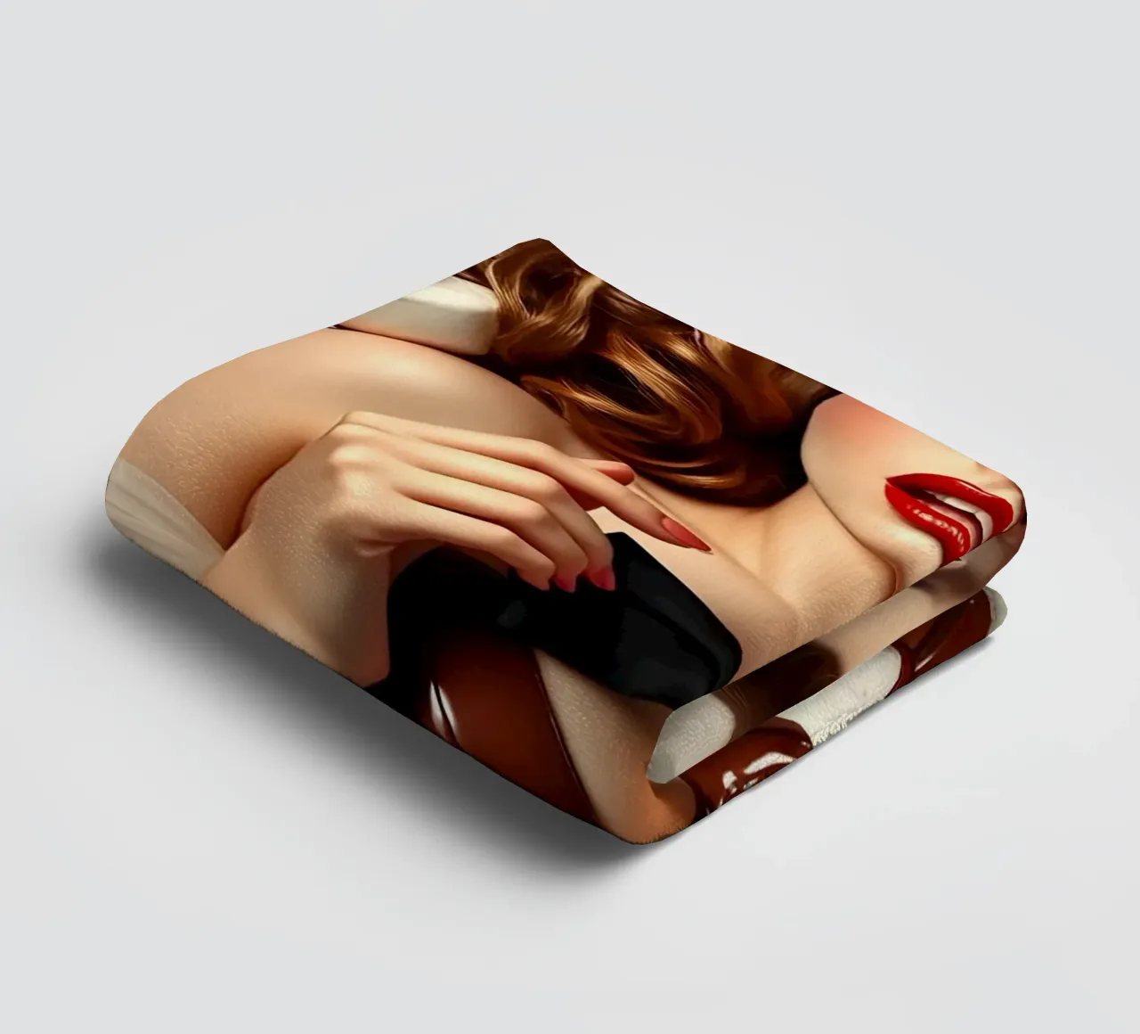 a base di cioccolato asciugamano da bagno da Anita's Dream