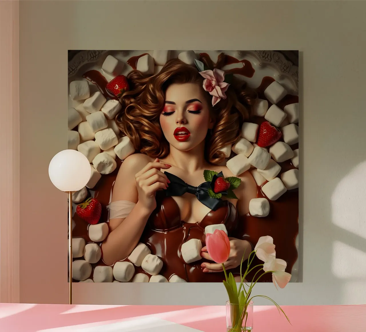 a base di cioccolato plexiglass da Anita's Dream