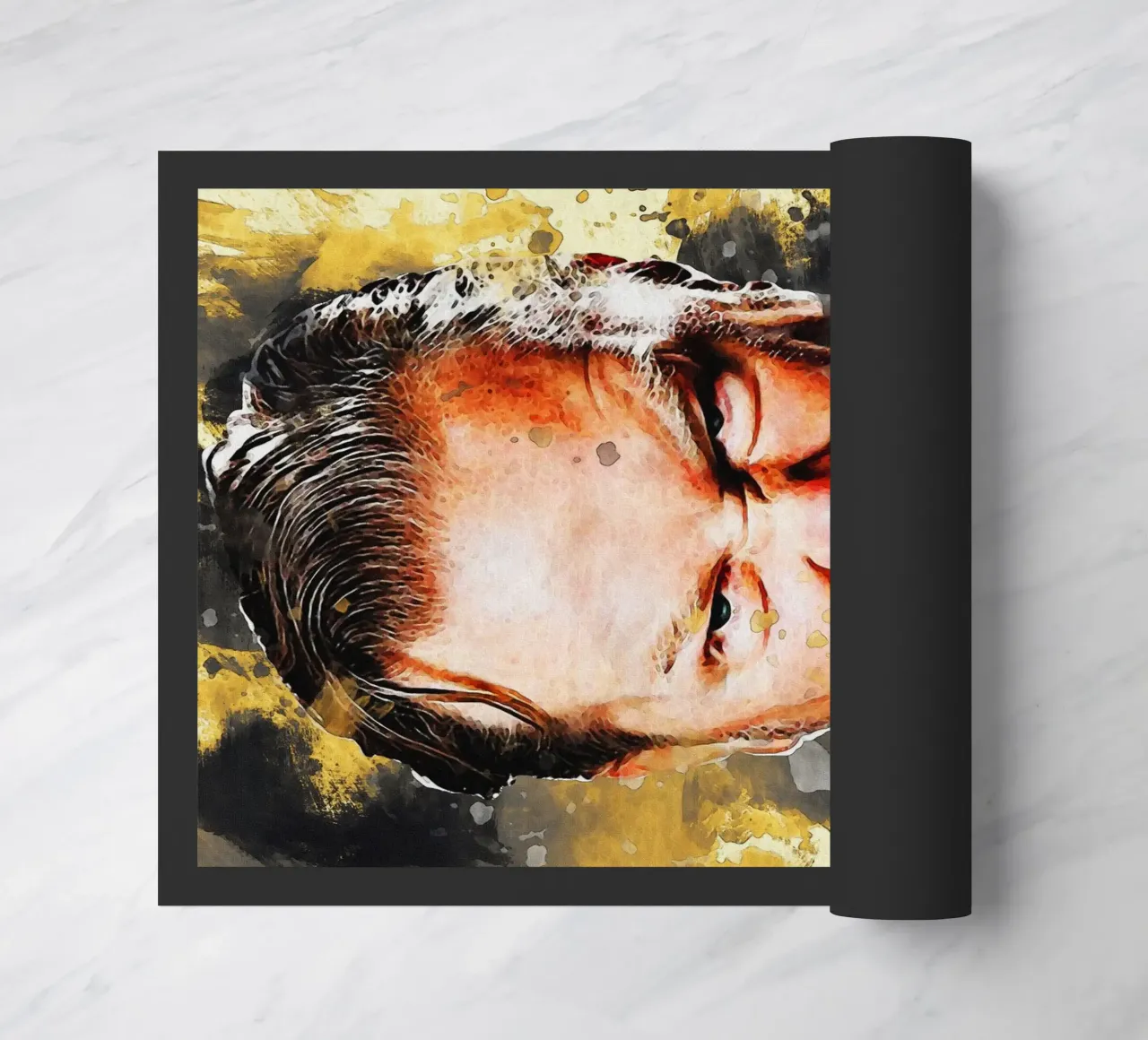 Macchia di ritratto di James Hetfield zerbino da Gunawan Rb