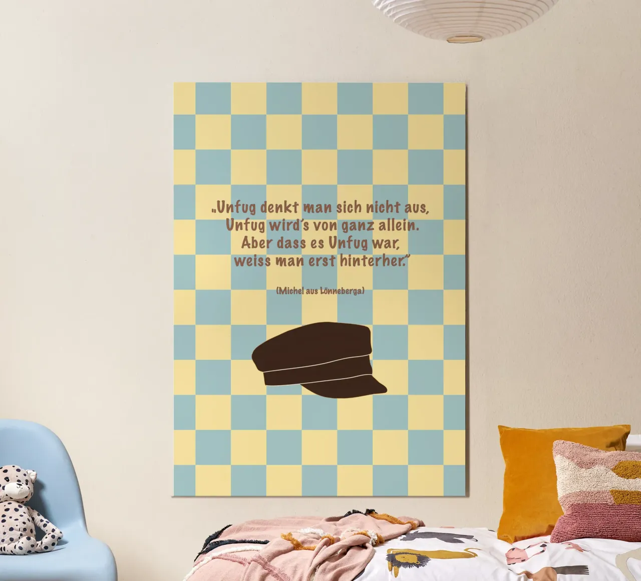 Unfug. poster con telaio in plastica da FRICKE DESIGN