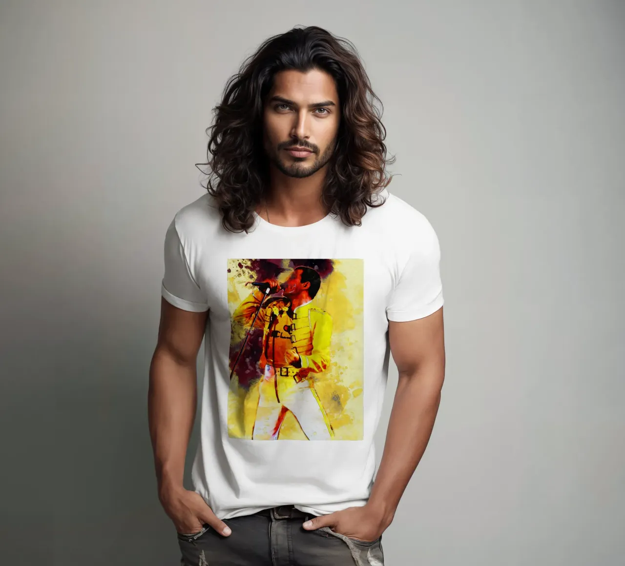 Smudge of Show Must Go On t-shirt da Gunawan Rb