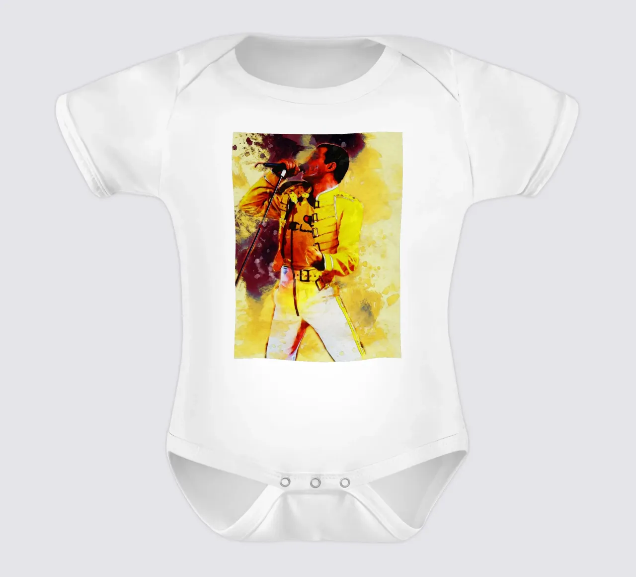 Smudge of Show Must Go On Kurzarm Babybody von Gunawan Rb