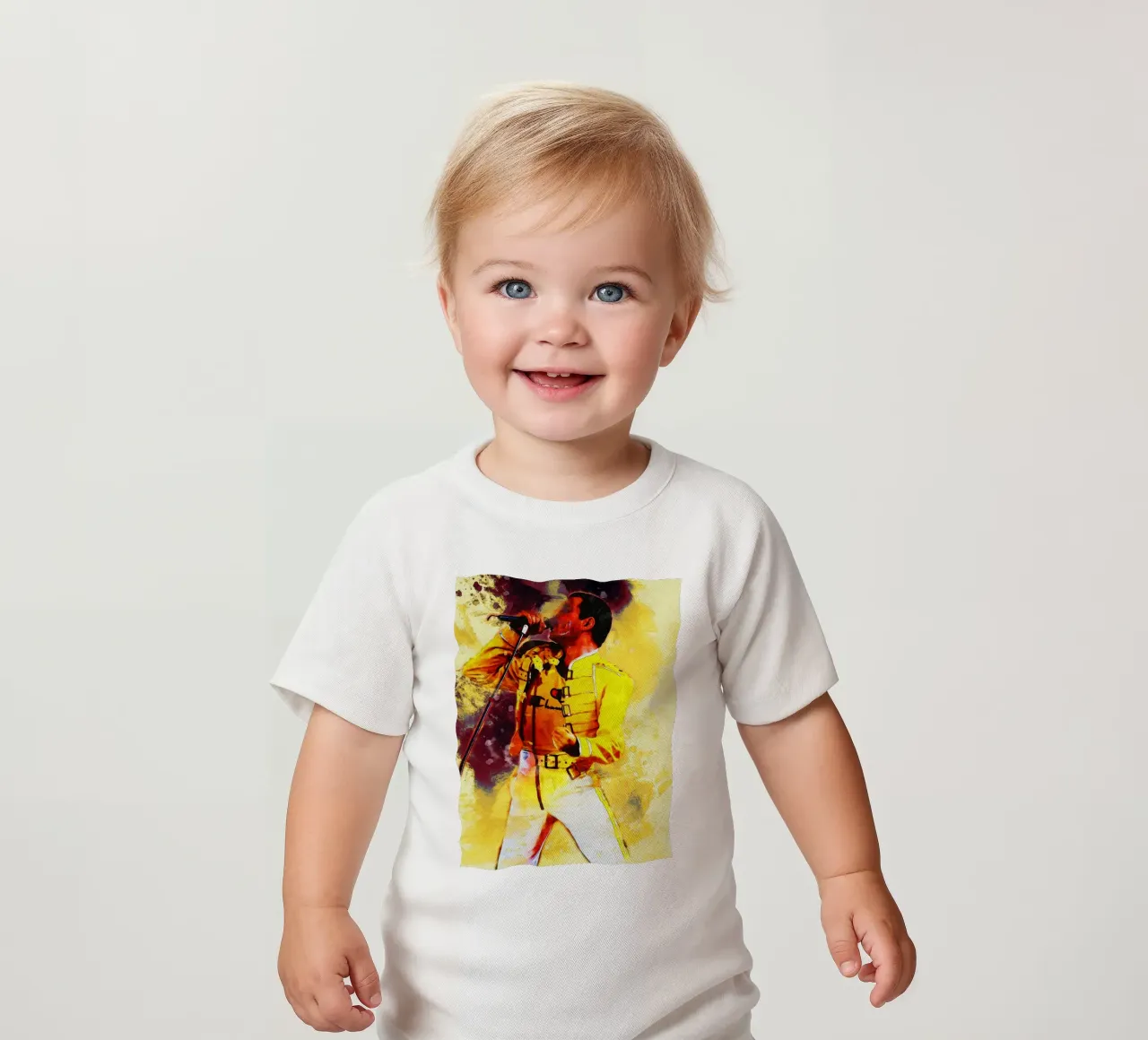 Smudge of Show Must Go On maglietta neonato da Gunawan Rb