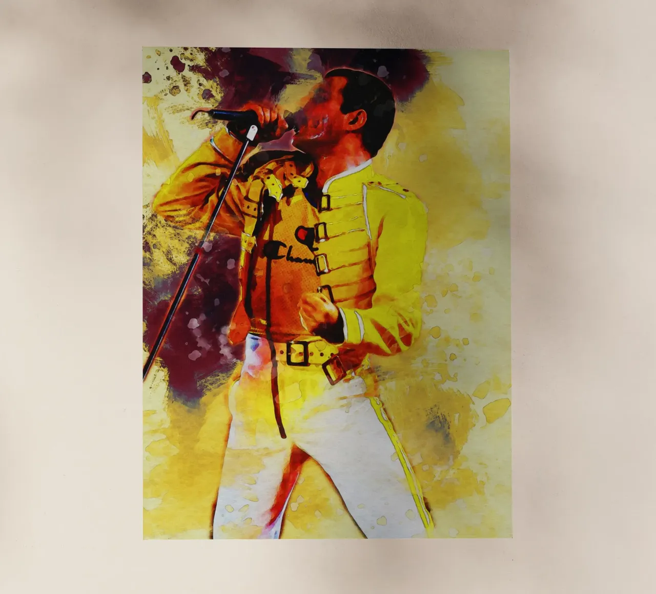 Smudge of Show Must Go On pellicola backlit da Gunawan Rb