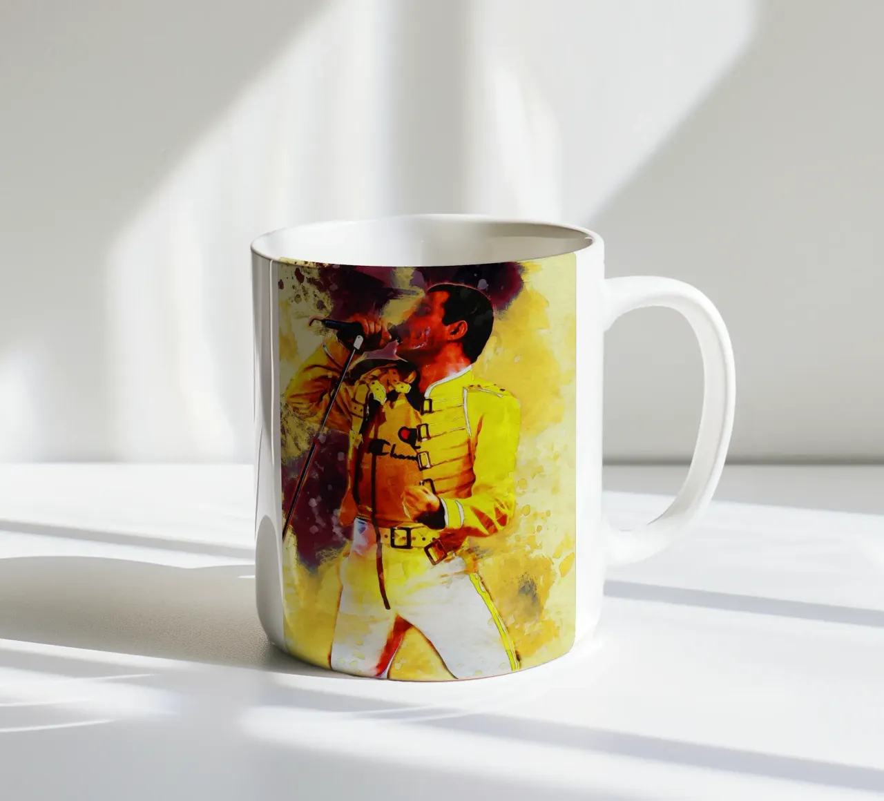 Smudge of Show Must Go On tazza in ceramica da Gunawan Rb