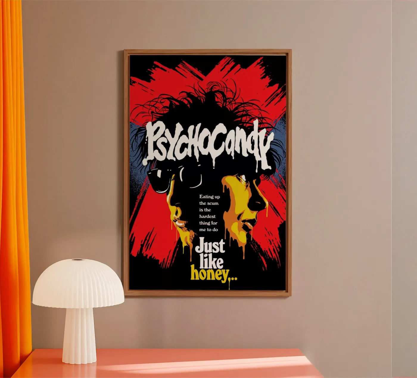 Psycho-candy alluminio dibond da Butcher Billy