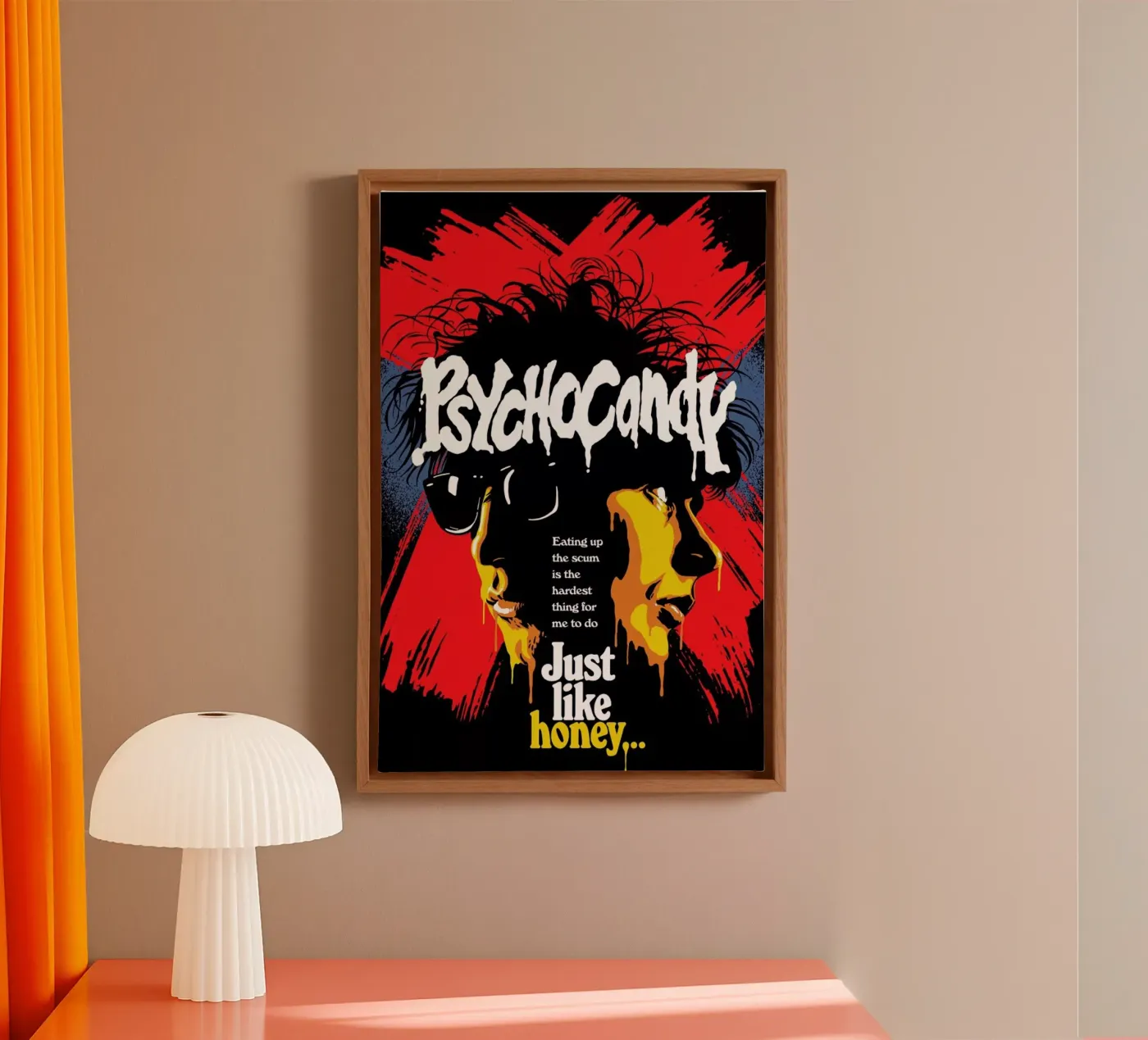 Psycho-candy canvas by Butcher Billy