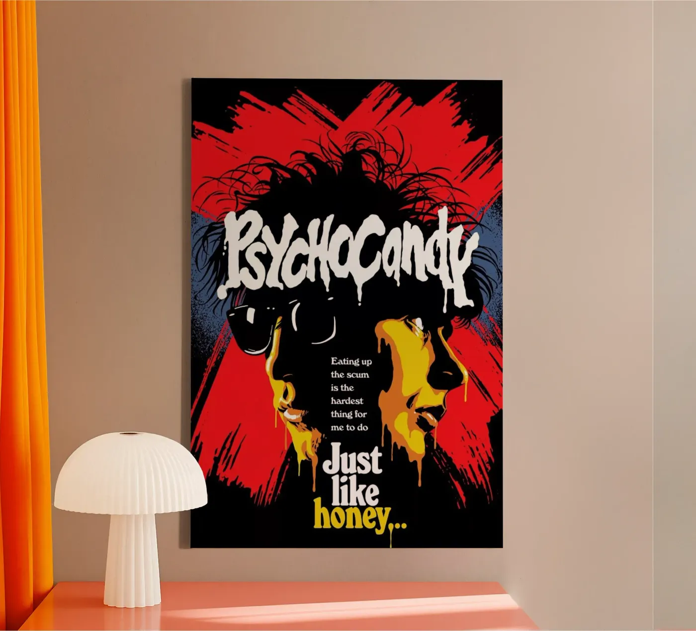 Psycho-candy canvas by Butcher Billy