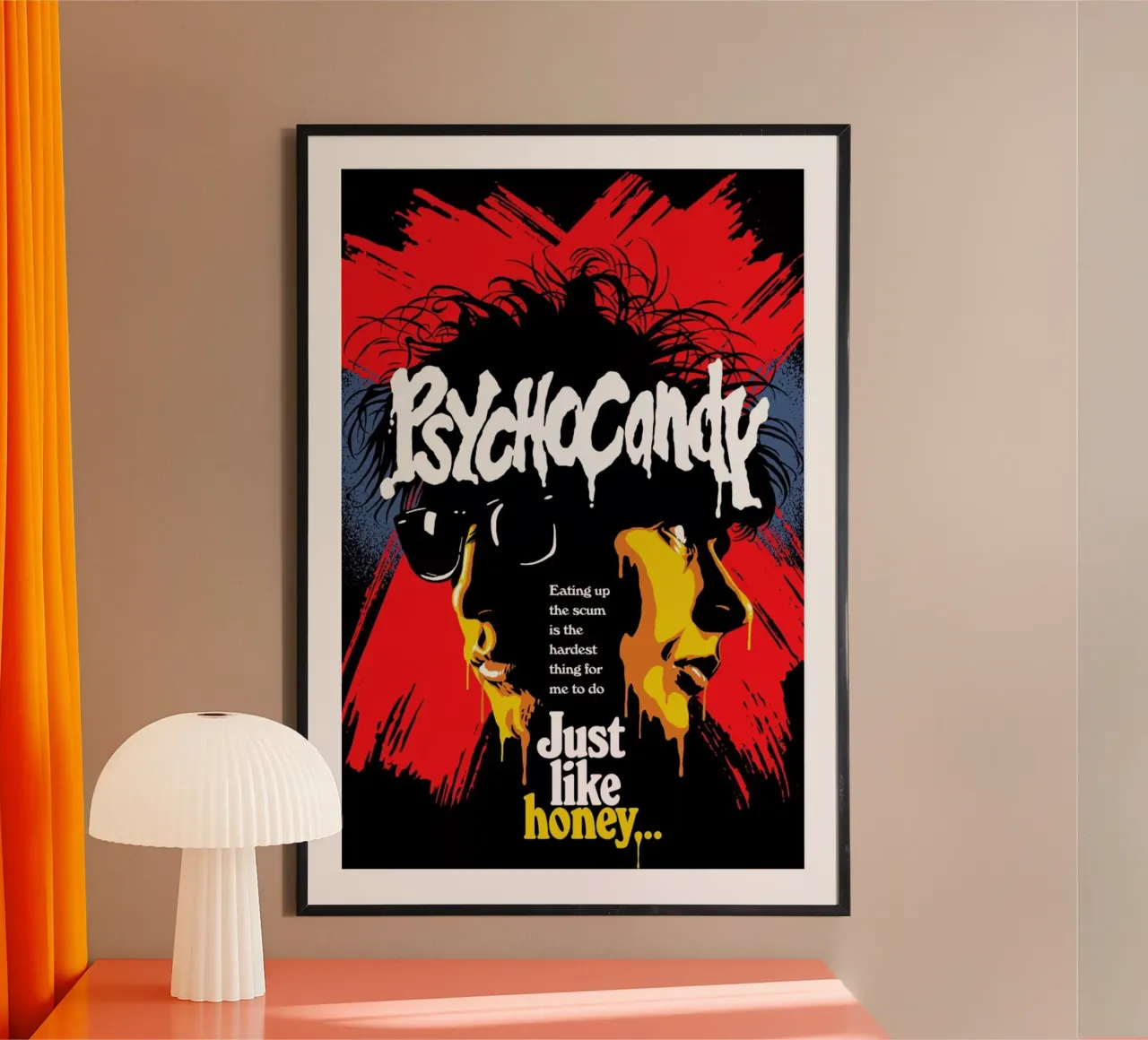 Psycho-candy poster by Butcher Billy