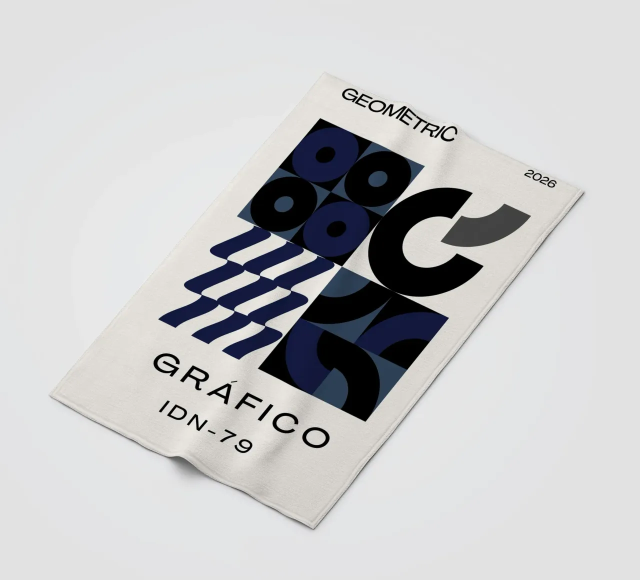 GRAFICO coperta in pile da Einfach Uebel