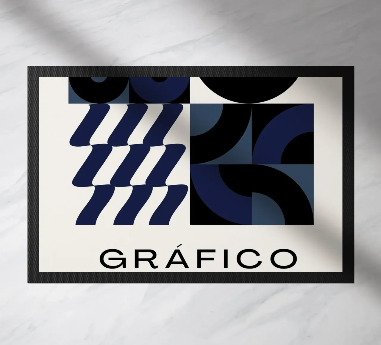 GRAFICO doormat by Einfach Uebel