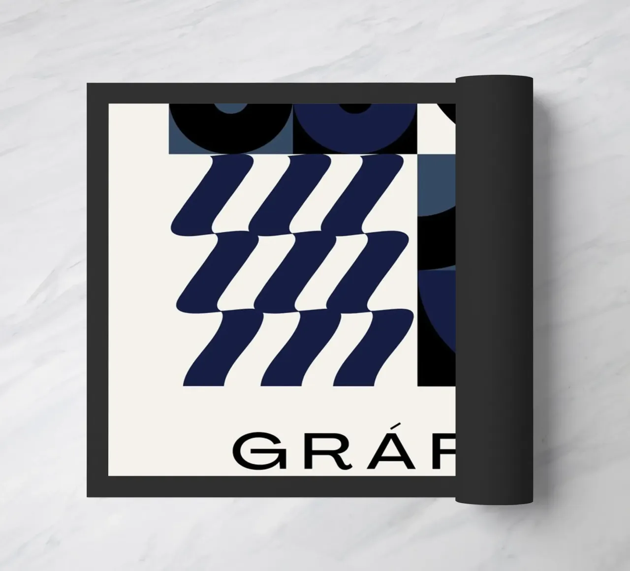 GRAFICO doormat by Einfach Uebel