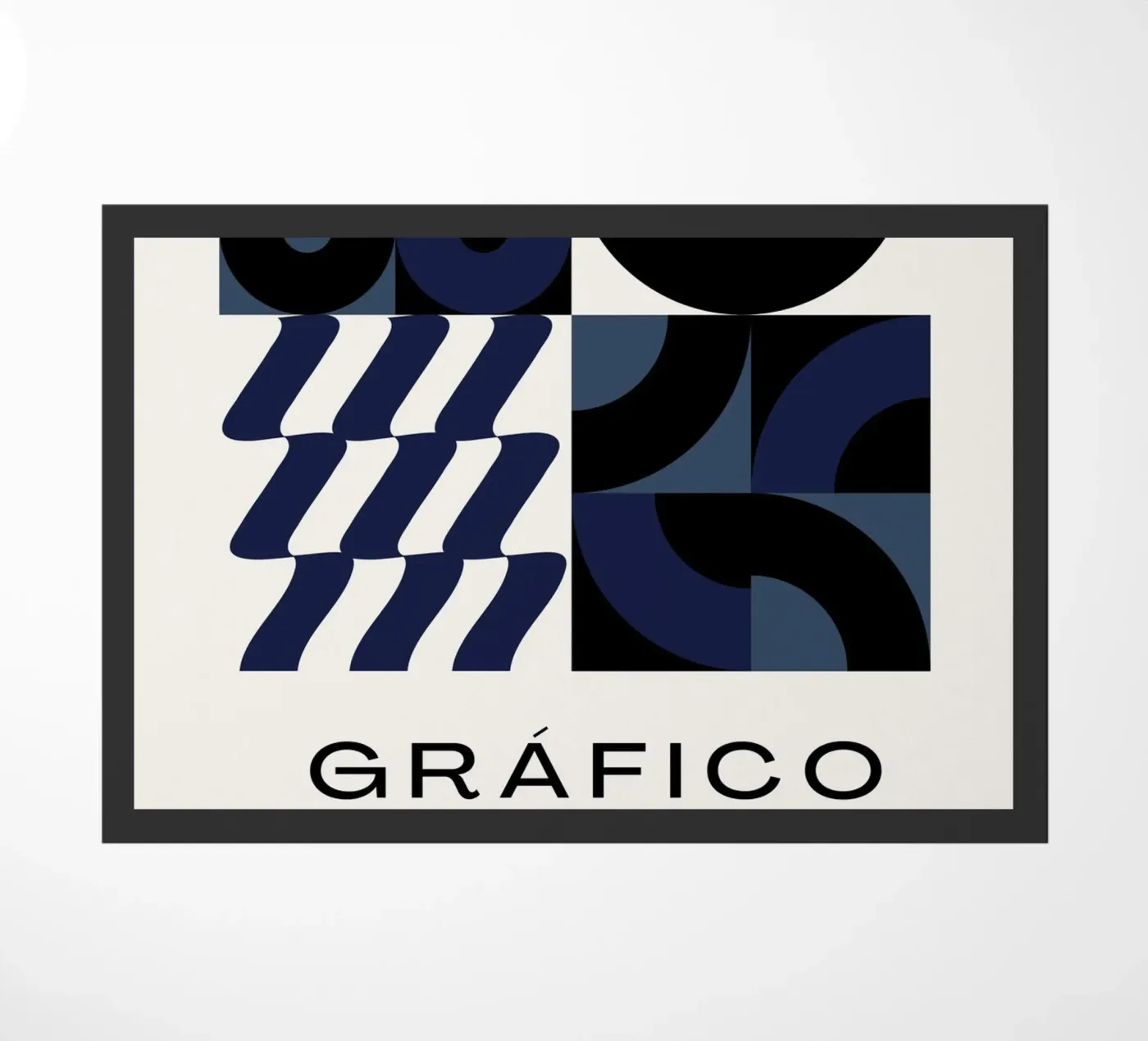 GRAFICO deurmat van SMRT STUDIO
