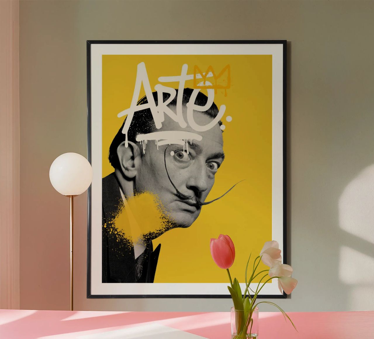 modern street art poster de ramosashop