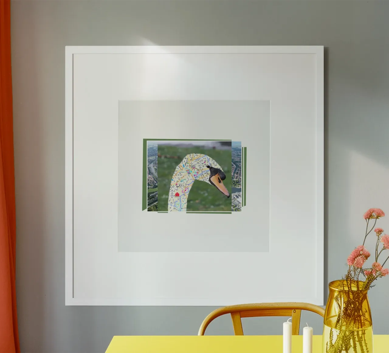 8000 Bruges - swan carta hahnemühle da fortrart
