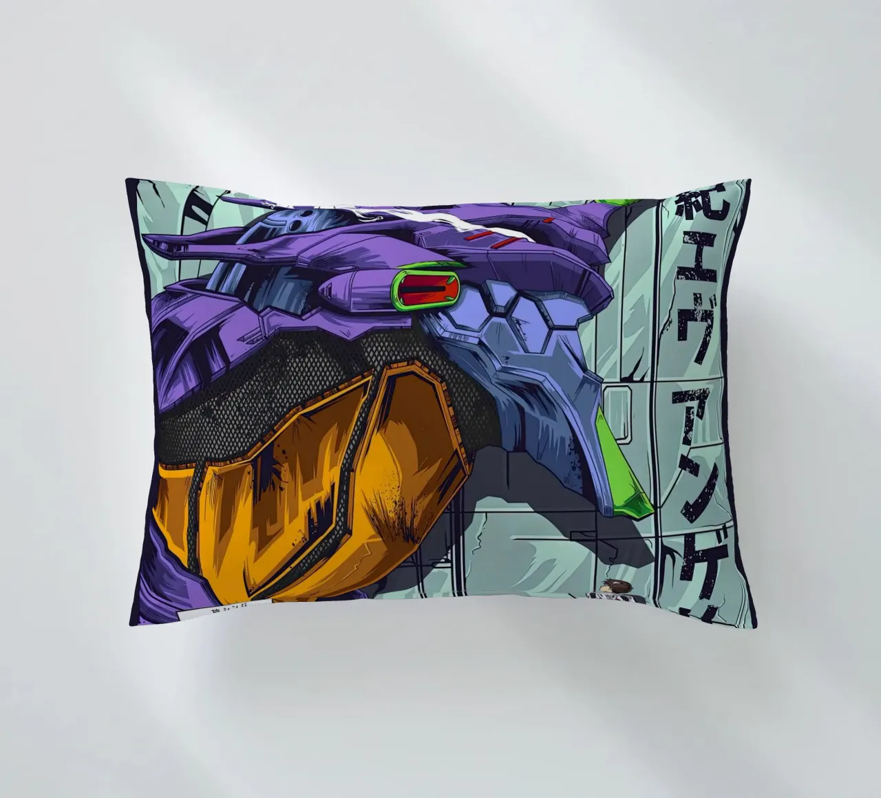 Evangelion - EVA 01 Poster a colori cuscino da MERRSHOP