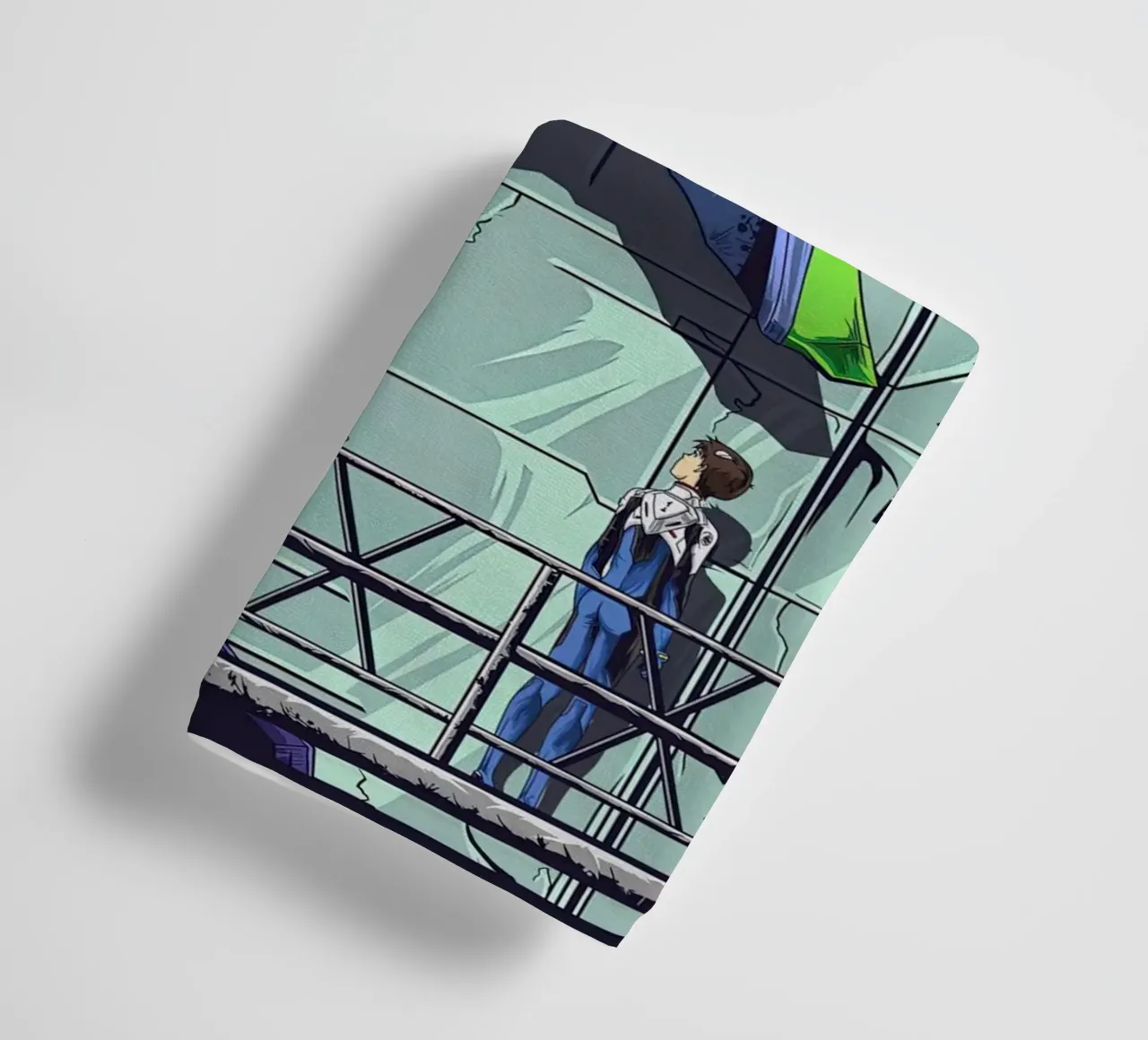 Evangelion - EVA 01 Poster a colori asciugamano da bagno da MERRSHOP