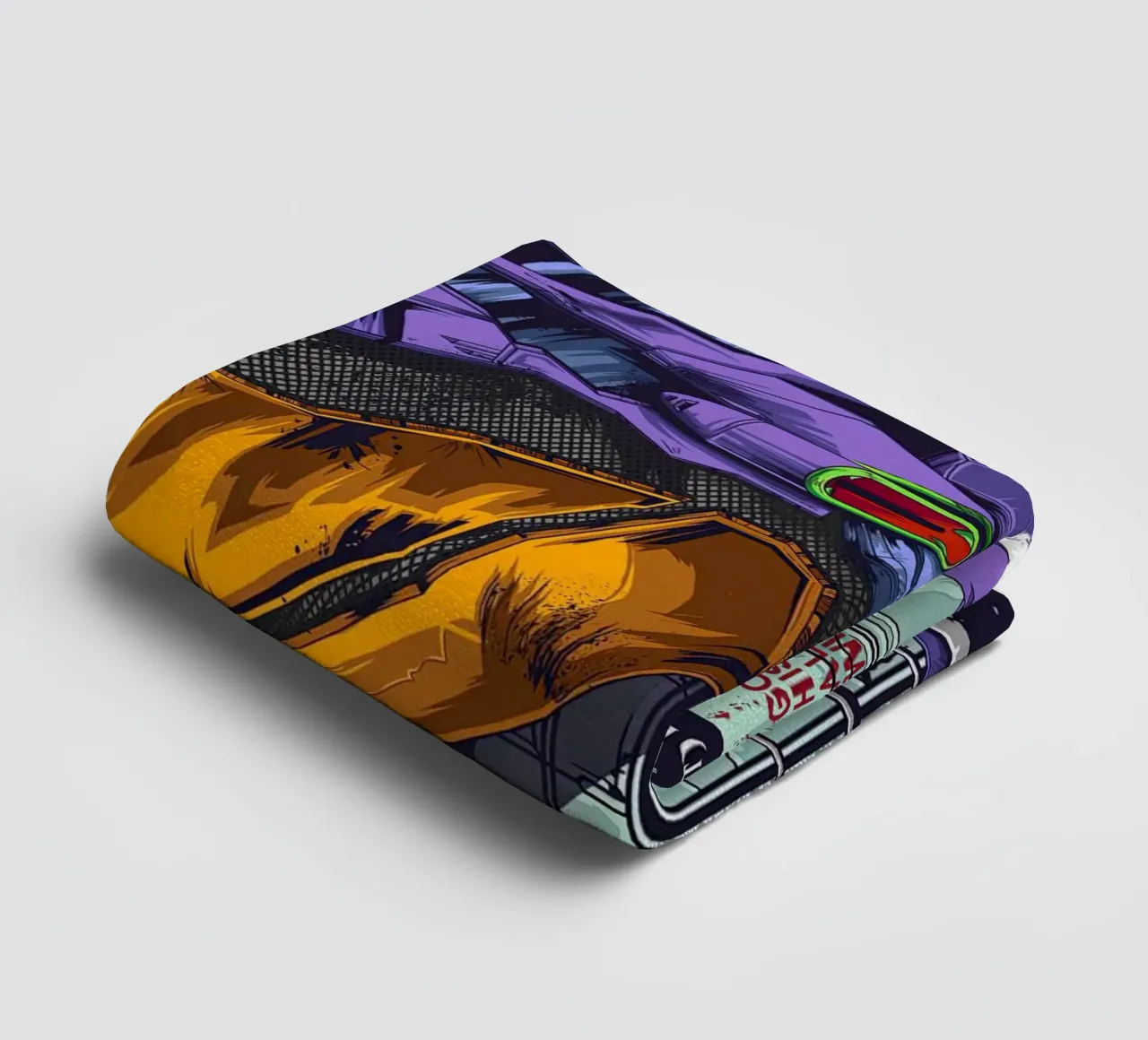 Evangelion - EVA 01 Poster a colori asciugamano da bagno da MERRSHOP