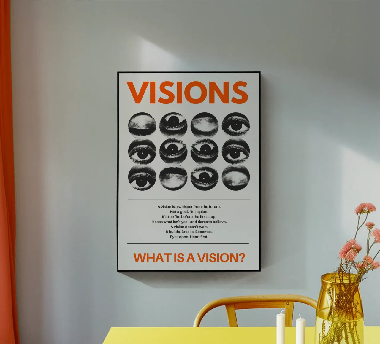 VISIONS plexiglass da Einfach Uebel