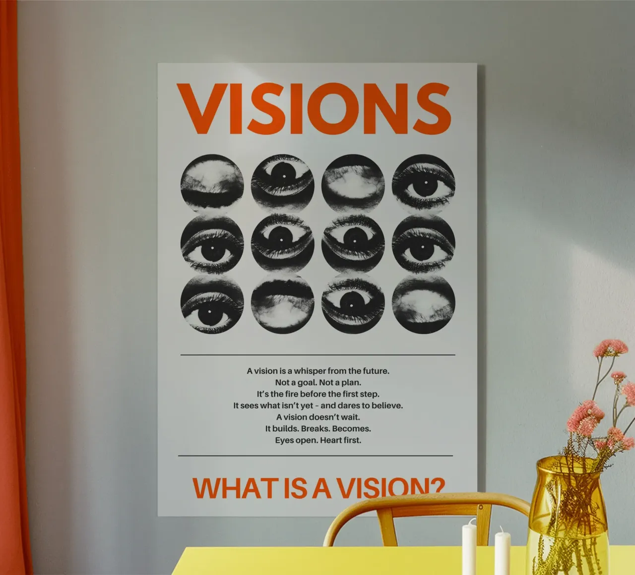 VISIONS plexiglass da Einfach Uebel